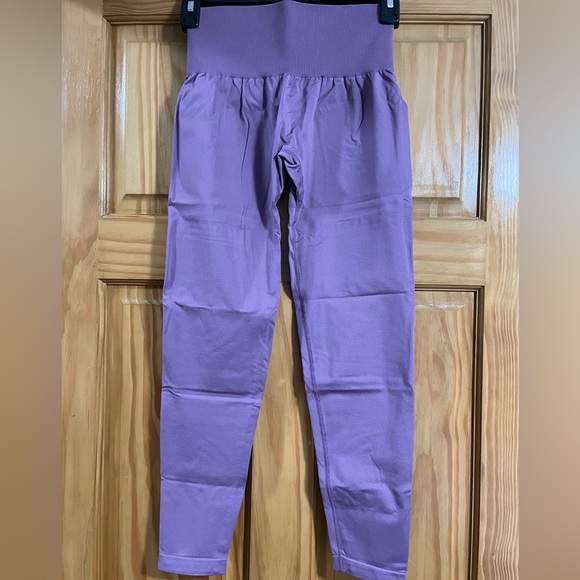 NVGTN Purple High Waisted Leggings (size small) - Picture 4 of 4